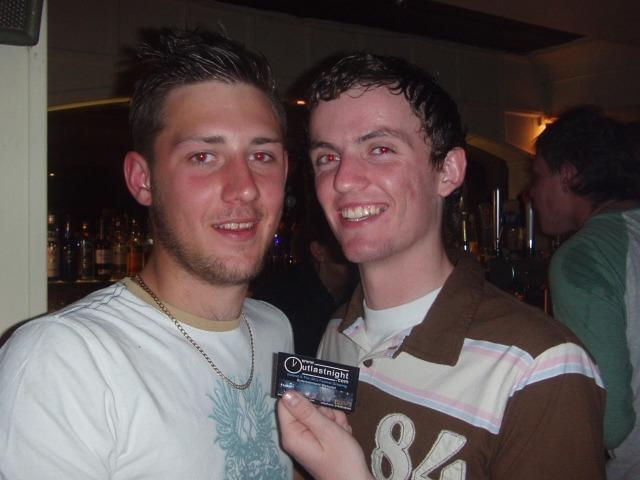 OLYMPUS DIGITAL CAMERA : A night out in bars across Derry in May 2005, including Café Roc, The Ice Warf, Strand Bar, The River Inn, Downey’s/Sugar, and The Metro.