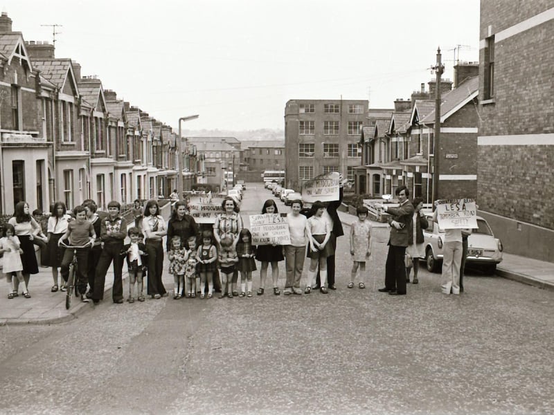 Residents stage traffic protest at Park Avenue.