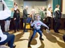 All ages were entertained at the event for Ukrainian Old New Year in Colgan Hall.