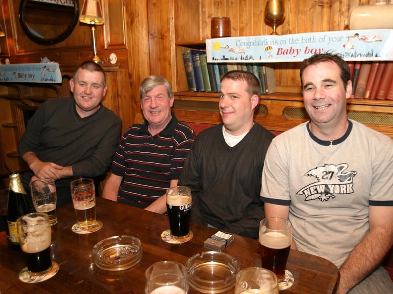 Parties and celebrations back in 2004: Tony Strain.