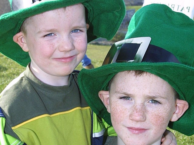 St Patrick's Day Celebrations across the North West in 2003