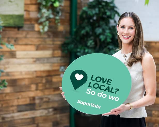 SuperValu brand manager Méabh Lenehan launches SuperValu's 'Love Local? So do we' campaign.