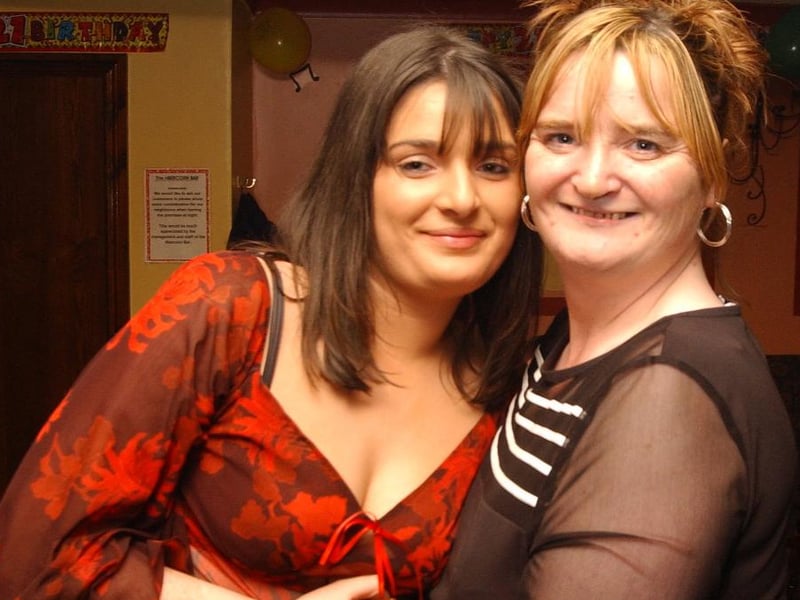 Ciara Collins with her Aunt Bernadette who helped celebrate her birthday at the Abercorn bar.