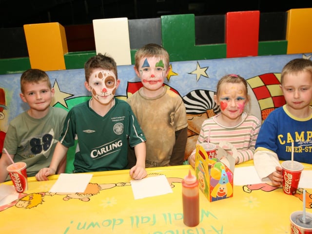 Parties and celebrations April 2005: Caolan Browne.