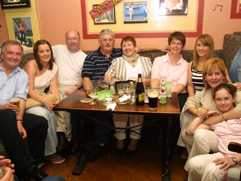 Pictures of Derry people partying in June and July 2003