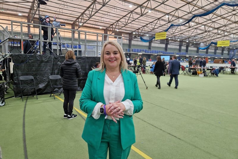 Sinn Féin Councillor and Foyle candidate Sandra Duffy.