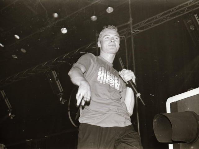 Boyzone performed at the Rialto Derry in July 1995.