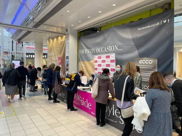 Foyleside recruitment fair will take place on Thursday, October 20 and will showcase employment opportunities in the shopping centre ahead of the Christmas period.