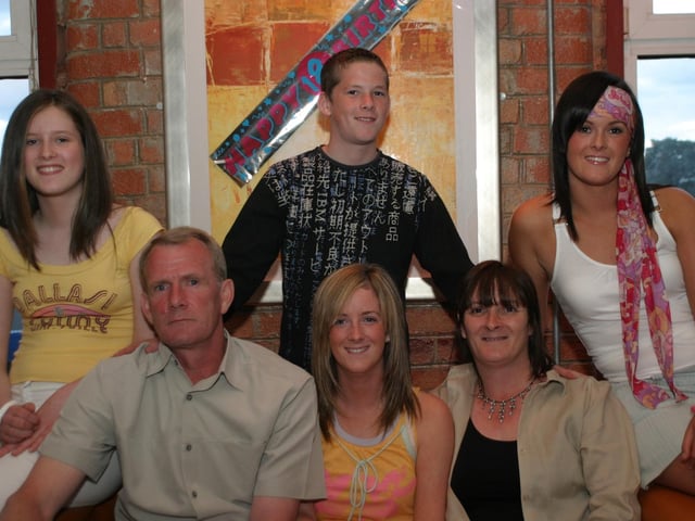 Party celebrations back in June 2004.