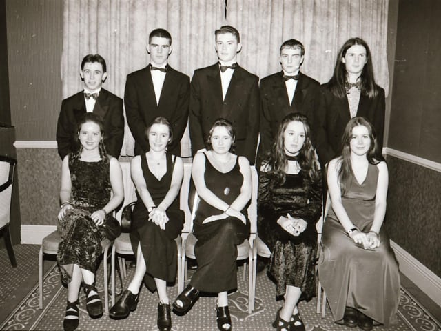 St Cecilia's and St Joseph's formal in January, 1995.