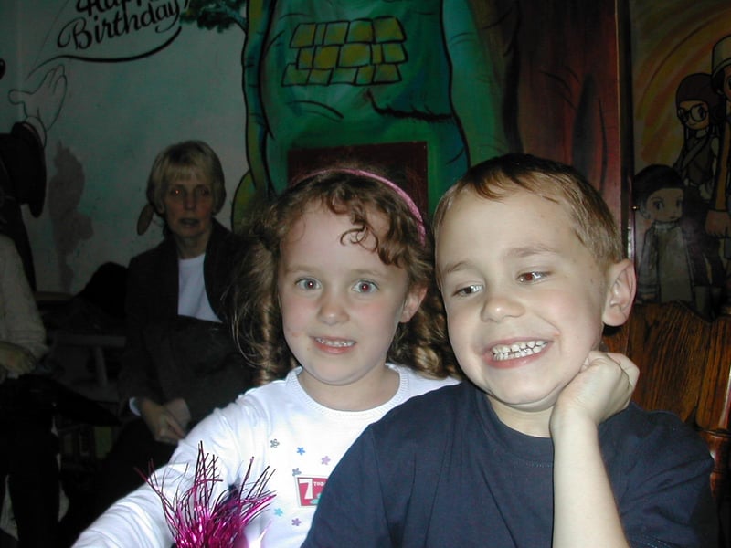 Seanan and Seamus Saunders 7th birthday party at the Bowling Alley