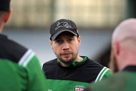 City of Derry Head Coach Richard McCarter who has been appointed Assistant Coach of the Ulster Juniors Team for the upcoming 2024 Interpros. Photo: George Sweeney