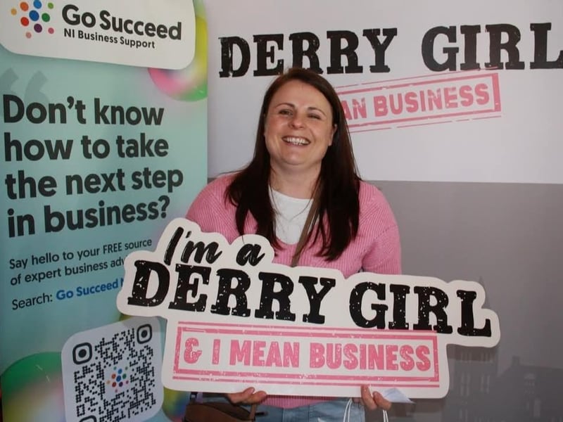 Derry Girls Mean Business.