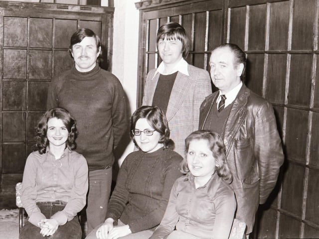 Group pictured back in 1975.