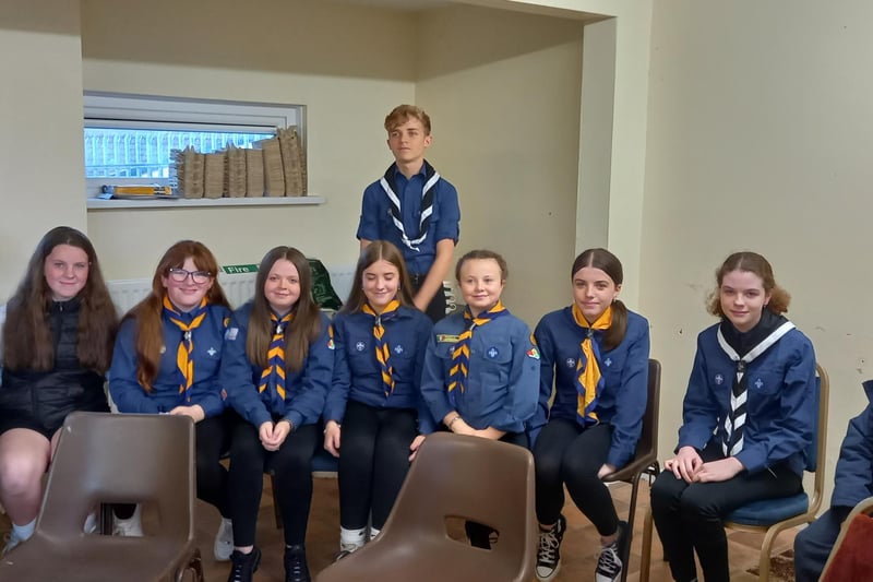 Creggan Scouts and Boys Brigade members took part in the Live Here Love Here 'Branching Out!' project.