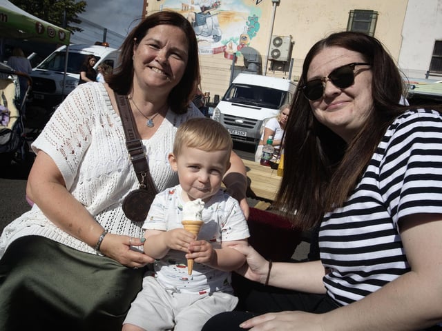 Fun at Féile in the Park.