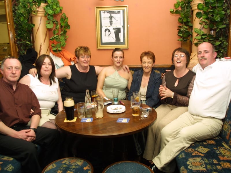 Pictures of Derry people partying in June and July 2003