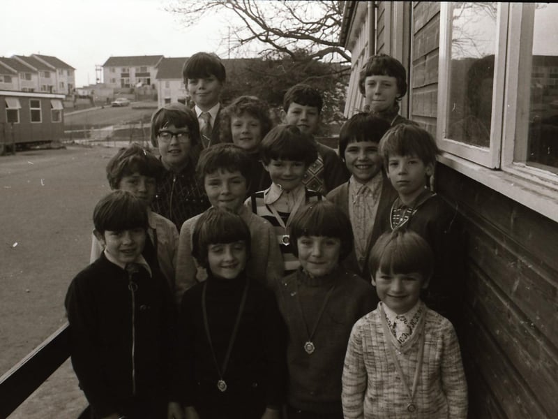 Medal winners at the BCA back in 1974.