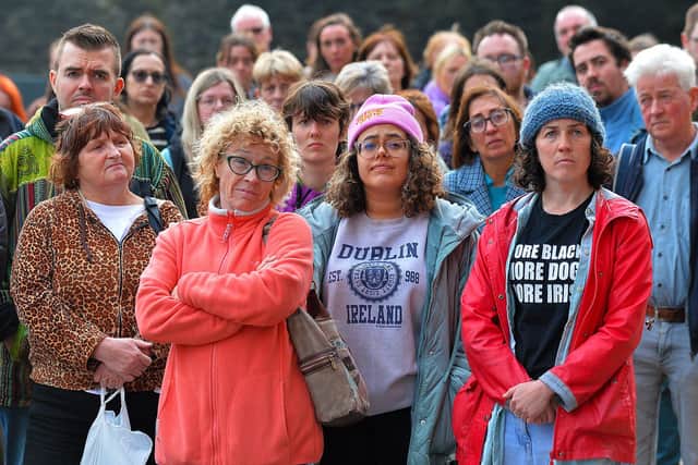 A protest calling for an end to violence against women in August. Photo: George Sweeney