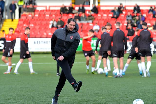 Derry City manager Ruaidhrí Higgins really wants to beat Dundalk to end their home campaign with a win in front of the Brandywell faithful.