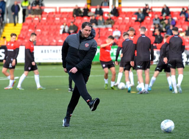 Derry City manager Ruaidhrí Higgins really wants to beat Dundalk to end their home campaign with a win in front of the Brandywell faithful.