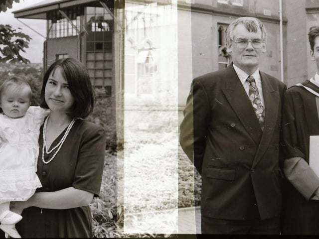 Graduates from Derry’s Magee, back in July 1995.