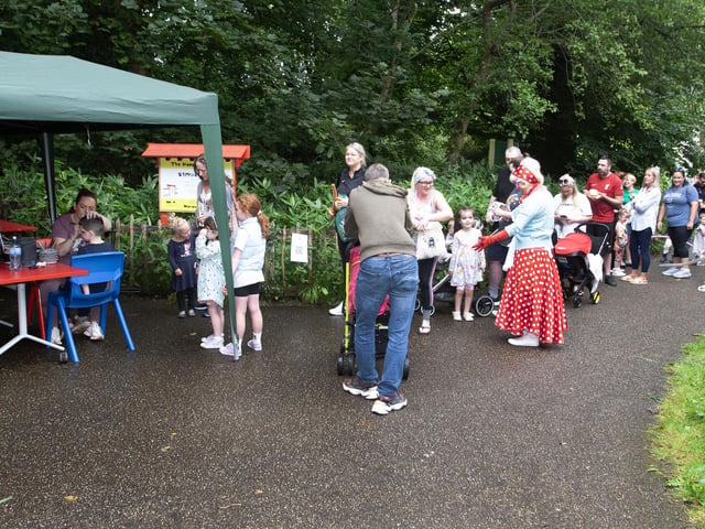 Enjoying the Greater Shantallow Area Partnership/Ethos Family Support Hub’s Picnic in the Park Fun Day