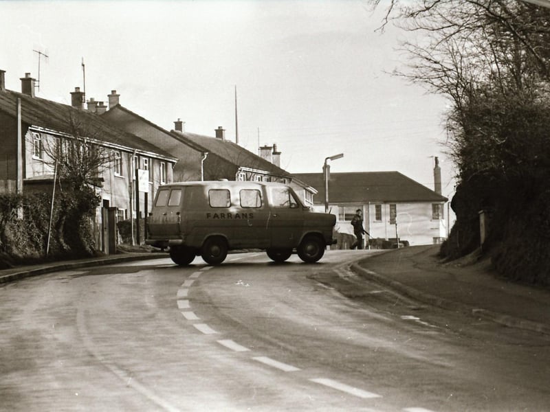Suspected van bomb alert on Racecourse Road.