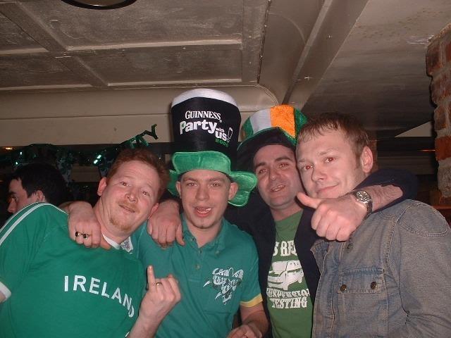 Pictured are people enjoying the St Patrick's Day celebrations in Derry 20 years ago on March 17, 2005.