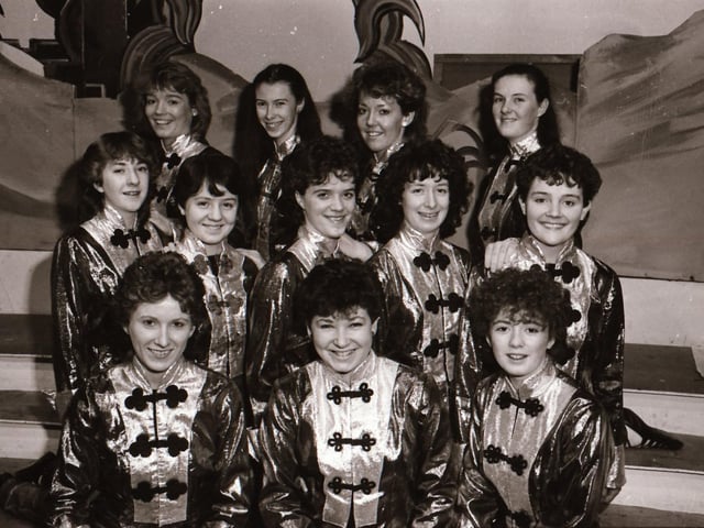 Aladdin Panto at St Columb's Hall, 1984.