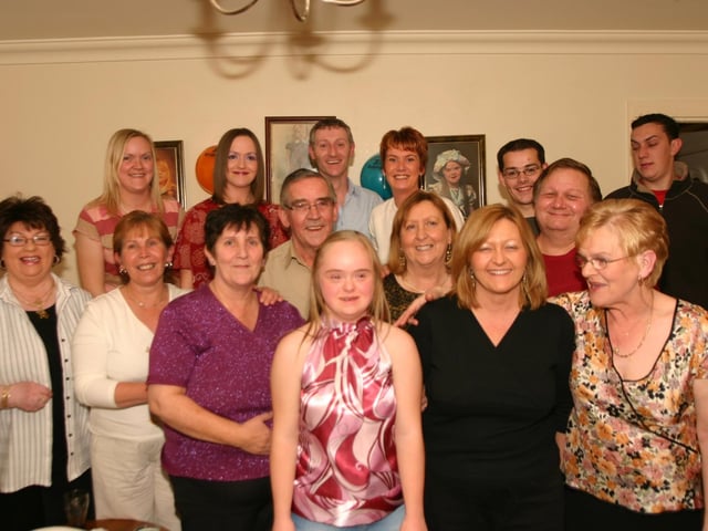 Derry parties in October 2004. Dillon