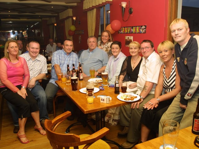 Jim Kelly's 40th birthday at the Bogside Inn.