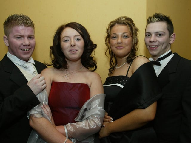 Emmett Maguire, Rachel Quigg, Jamie Lee Logue and Liam Melly. (2809JB16)