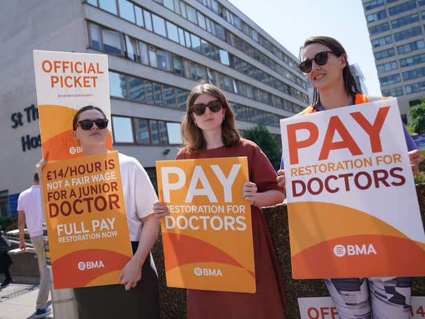 Susan Morrison ‘showed solidarity’ with junior doctors