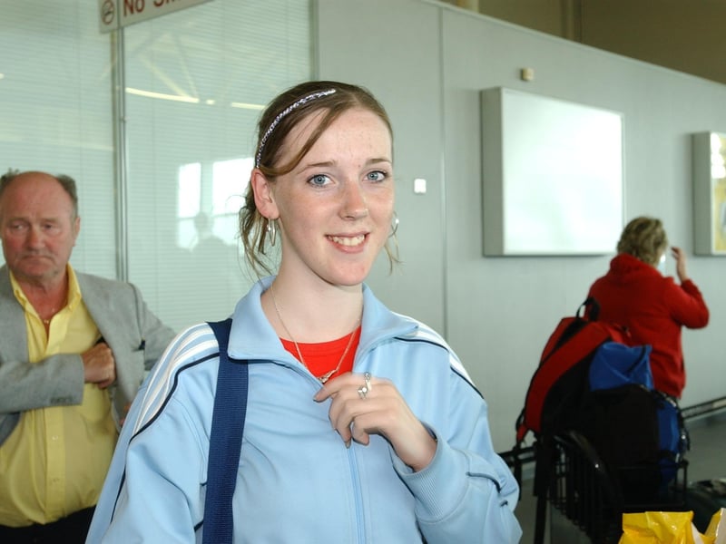 Majorca bound from City of Derry Airport... Therese McCallion.