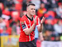 Ben Doherty is loving having license to roam forward after netting his fifth goal of the season at Oriel Park on Friday.