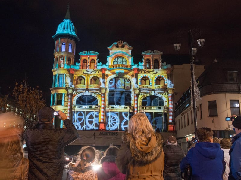 Austins in Derry city centre in 2013. Picture Martin McKeown. Inpresspics.com. 28.11.13