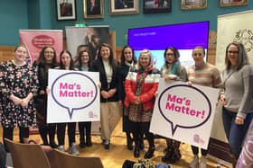 Attending the special Mas event in the Guildhall were participants from Women Centre Derry and Strathfoyle Women's Centre.