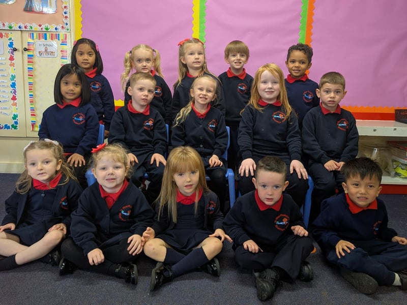 Miss Coyle's P1 class, St Oliver Plunkett PS, Strathfoyle.