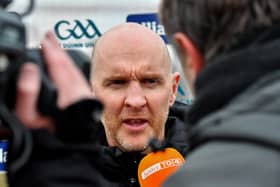 Derry senior football team manager Paddy Tally. Photo:  George Sweeney