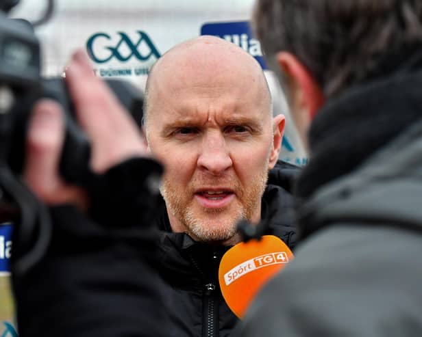 Derry senior football team manager Paddy Tally. Photo:  George Sweeney