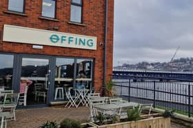 You can find this Dog friendly café on the Foyle Road, with a beautiful view of the river Foyle.