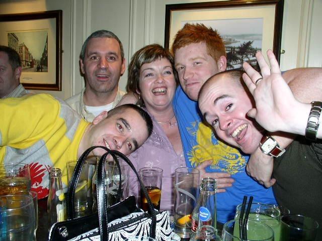 Out and About in Derry bars in January 2006. The Metro.