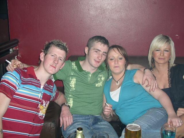 Derry folk out partying in The Metro and Sugar nightclubs, February 2006.