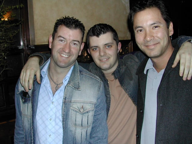 A night out at Café Roc / Earth in Derry in January 2003.