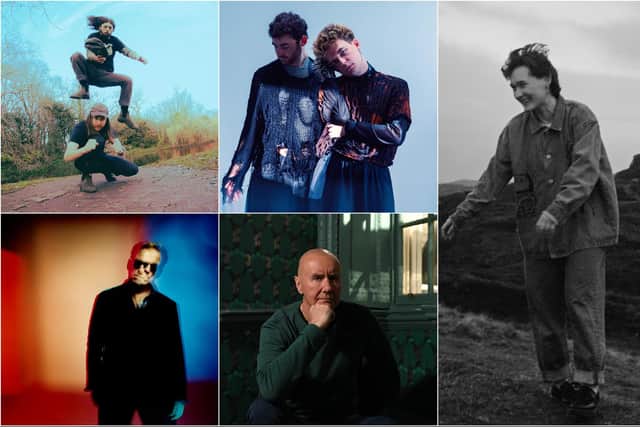 David Holmes (photo Steve Gullick), SOAK, Dug, CHALK and Irvine Welsh (photo Kate Green) are among those on the line-up.