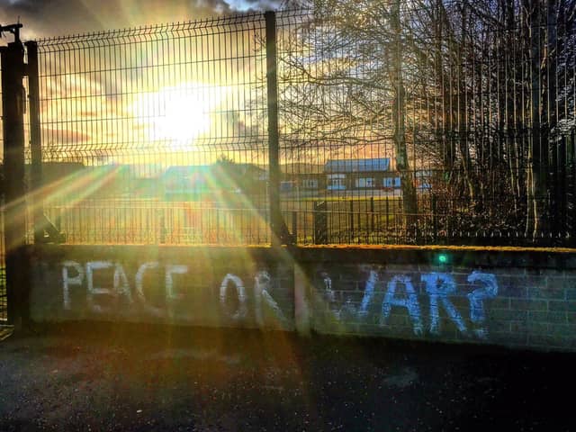 A photograph taken by Carmel Irandoust in Shantallow in 2021.