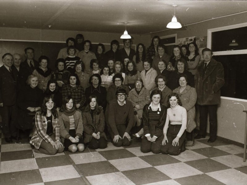 Social gatherings in 1974.