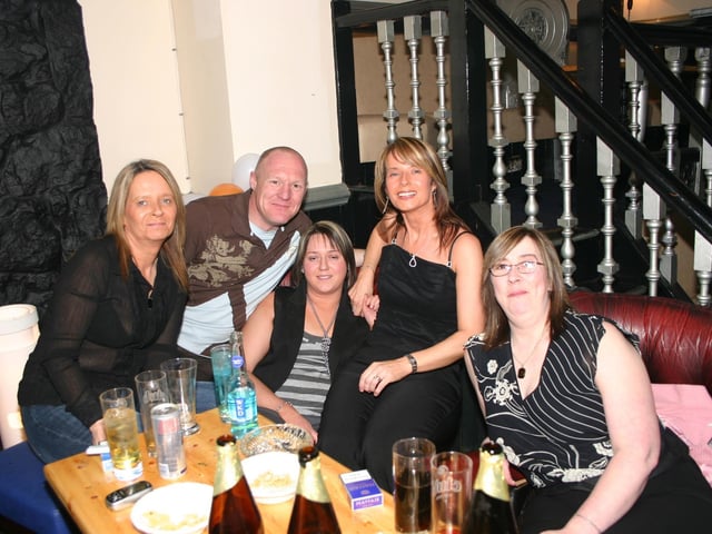 Gary Seymour pictured on his Birthday in Masonswith a group friends having a good time.2235/dd : Parties and celebrations January 2006: G Seymour.