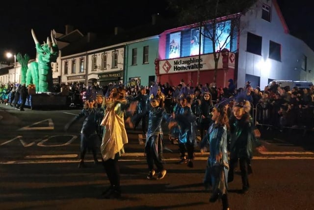 The stunning Carndonagh Halloween parade on Sunday night was a huge success.